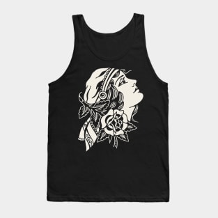 Lady Head Tank Top